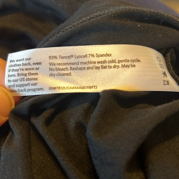 Eileen Fisher Tensel long sleeve shirt L - Picture 5 of 5